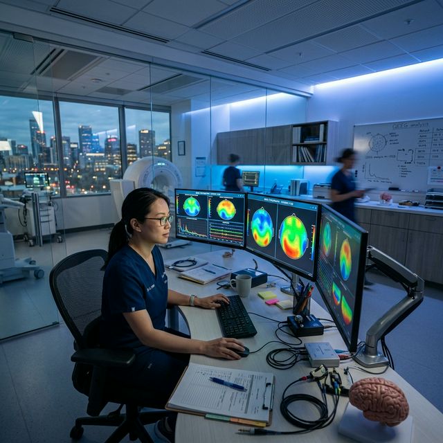 Brain mapping visualization